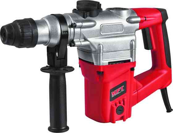 Перфоратор MPT SDS-PLUS 26 мм 1050 Вт 930 об/мин 4500 уд/мин 4.5 Дж 3 режима аксессуары 5 шт кейс MR Харків