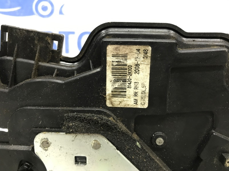 Замок двери задний правый Kia Soul 2008-2014 814202K100 (Арт. 41425) Киев - изображение 5