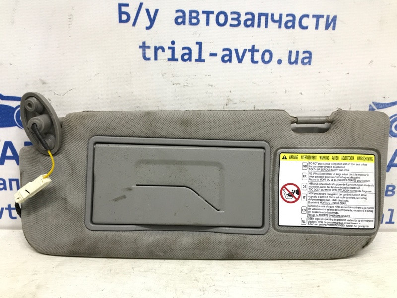 Козырек солнцезащитный левый SsangYong Korando C200 2.0 DIESEL 2010 (б/у) Киев - изображение 1