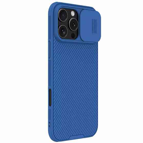 Карбоновая накладка Nillkin CamShield Pro Magnetic для Apple iPhone 16 Pro Max (6.9") Херсон
