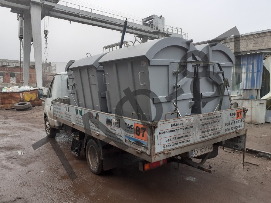 Євроконтейнер 1100 літрів Харків - зображення 6