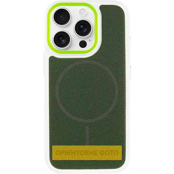 Чехол PC TechWoven Hybrid with MagSafe для Apple iPhone 16 Pro (6.3") Херсон