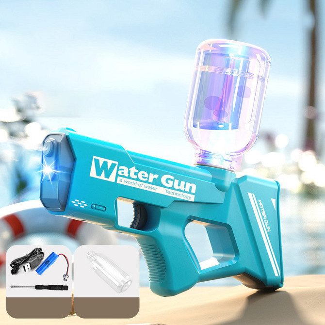 Водный аккумуляторный пистолет Water Gun 8001 (200ml) with lithium battery Херсон - изображение 2