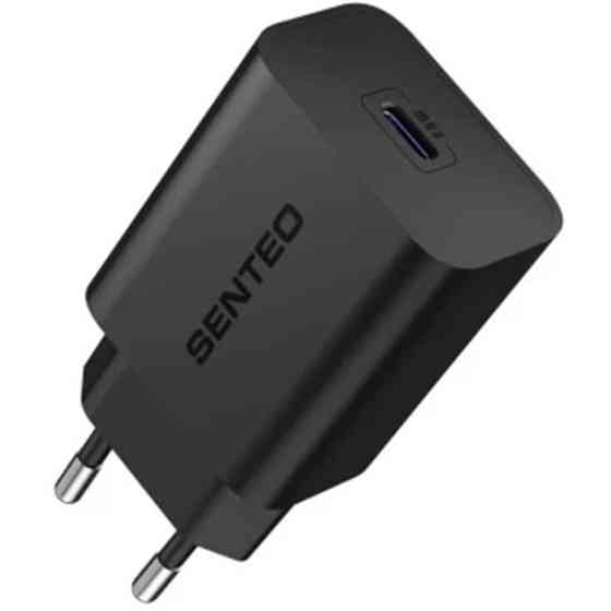 Мережевий зарядний пристрій SENTEO Z-13 1Port USB-C 3A PD 25W Black (Код товару:37722) Харьков