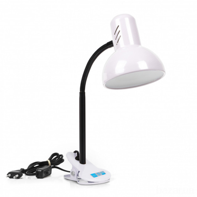 Лампа-прищепка LOGA E27 настольная высокая Снежинка Вінниця - зображення 1