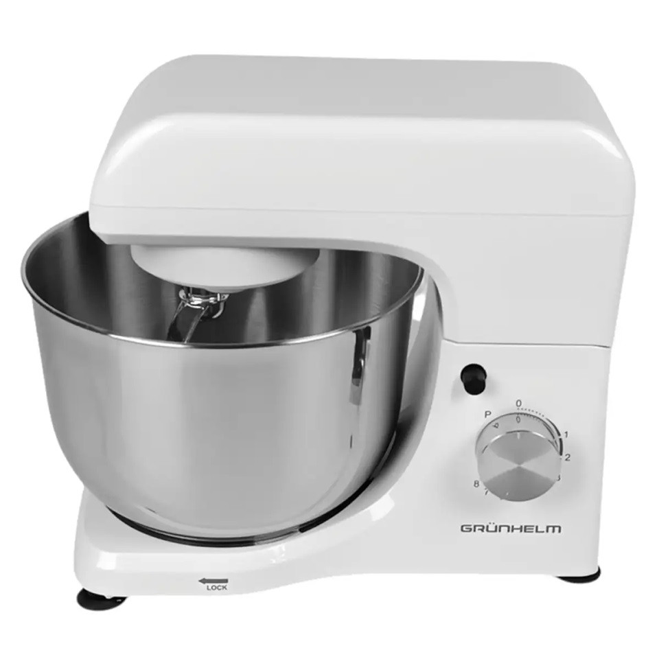 Кухонный комбайн Grunhelm GKM0019W 1500 Вт белый Київ - зображення 1
