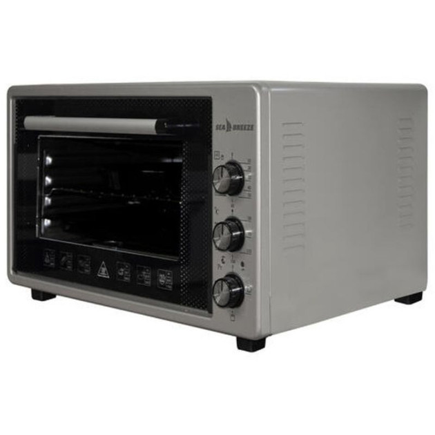 Электропечь Sea Breeze SB-0705 45 л серебристая Київ - зображення 4