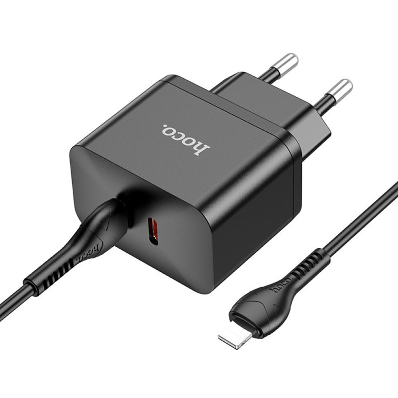 СЗУ Hoco N29 PD35W (2USB-C) + кабель Type-C to Lightning Херсон - изображение 3