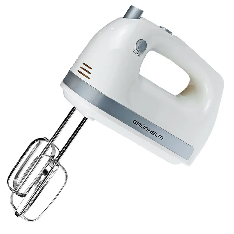 Миксер ручной Grunhelm GRM661M 400 Вт белый Київ - зображення 1