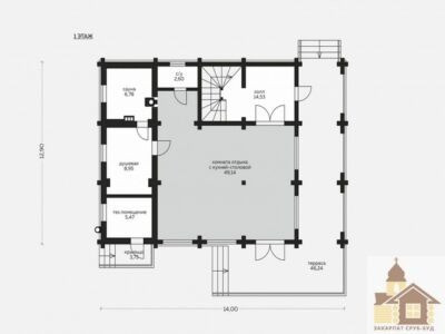 Купити якісний дерев’яний зруб від Закарпат Зруб-Буд — природна краса та довговічність Одесса - изображение 1