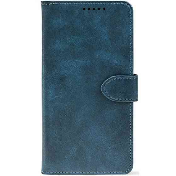Чохол-книжка Crazy Horse Clasic для Xiaomi Redmi Note 15 Pro+ 5G/Poco M8 Pro 5G Dark Blue (Front) Харків