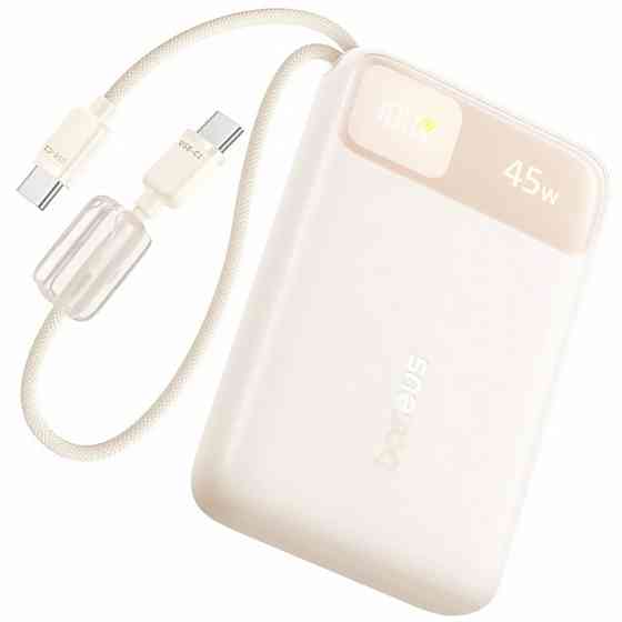 Портативное ЗУ Power Bank Baseus EnerFill FC11 PD22.5W with cable 10000 mAh (2USB-C) (E0027R) Херсон