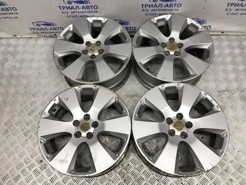 Диски титан комплект R17 Subaru Outback BR 2.5 БЕНЗИН EJ253 2009 (б/у) Київ - зображення 1