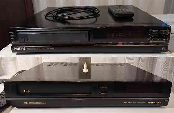 Відеомагнітофон PHILIPS VR 6448/67 з документацією+подарок SHARP Японія оригінал Самбор