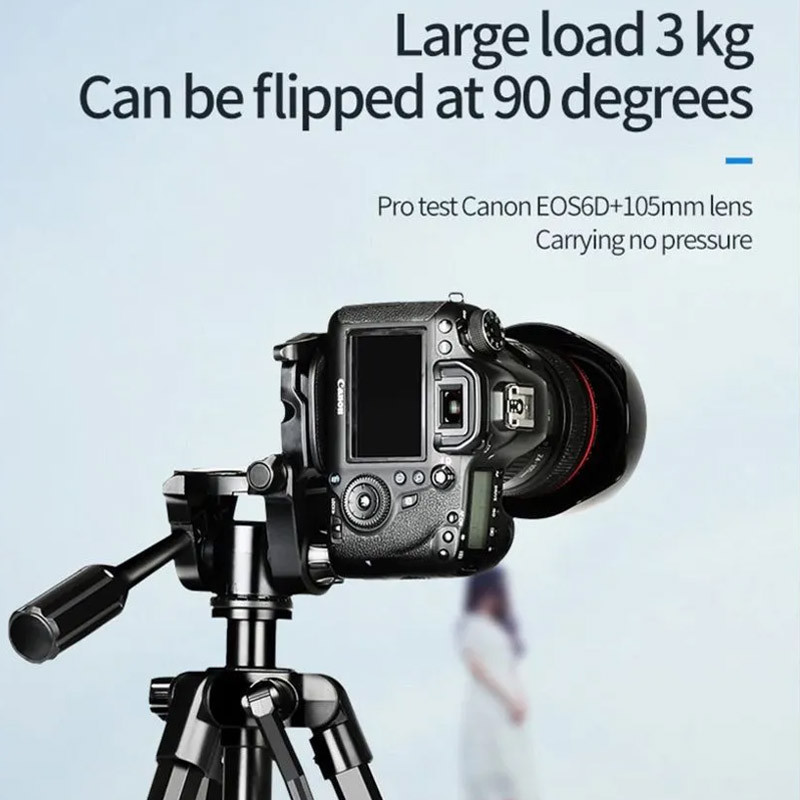 Штатив NeePho NP-8840 для съемки 66-170см с разборным держателем в чехле Херсон - зображення 5