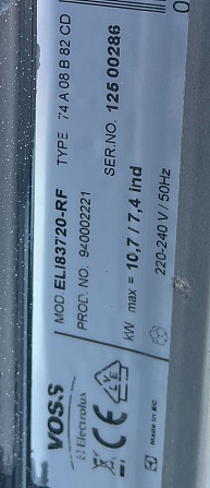 2019рік Плита індукційна з духовкою Voss Electrolux нержавійка ідеальна Бережани - зображення 4