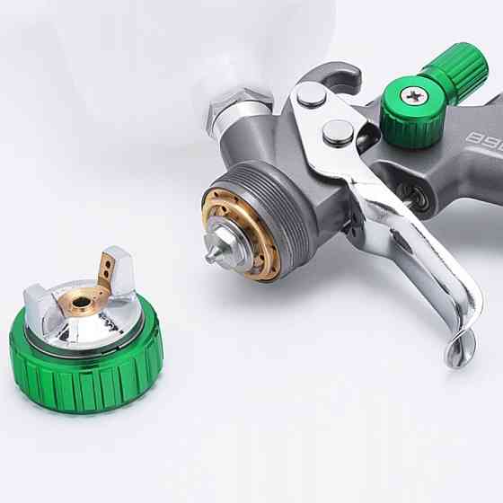 Краскопульт пневматический LVLP верх.пласт.бачок 600мл, 1,8мм AUARITA 898-2-1.8LP Харків