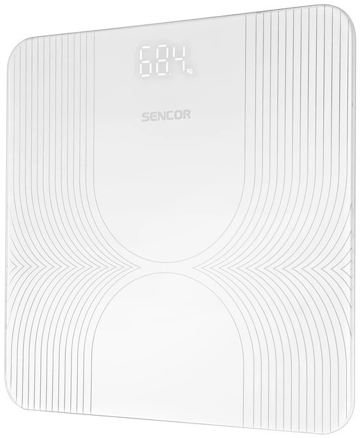 Весы напольные Sencor SBS2475WH 180 кг белые Київ - зображення 1