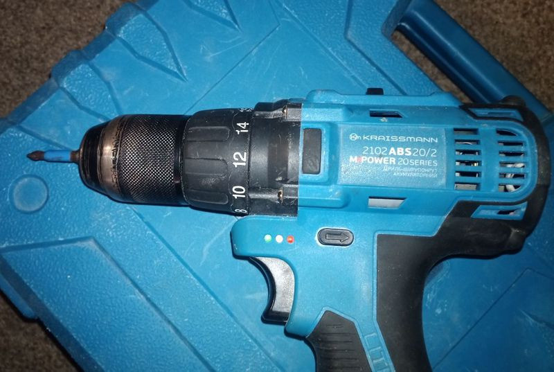 Шуруповерт Kraissmann 2102 ABS 20/2 Київ - зображення 5