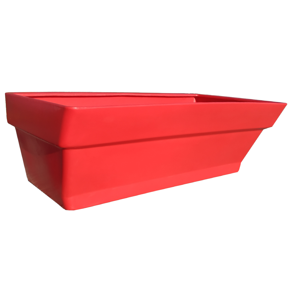 Грядка пластиковая 210 л красная Київ - зображення 1