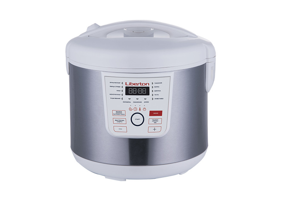 Мультиварка Liberton LMC-3101 900 Вт срібляста Київ - зображення 1