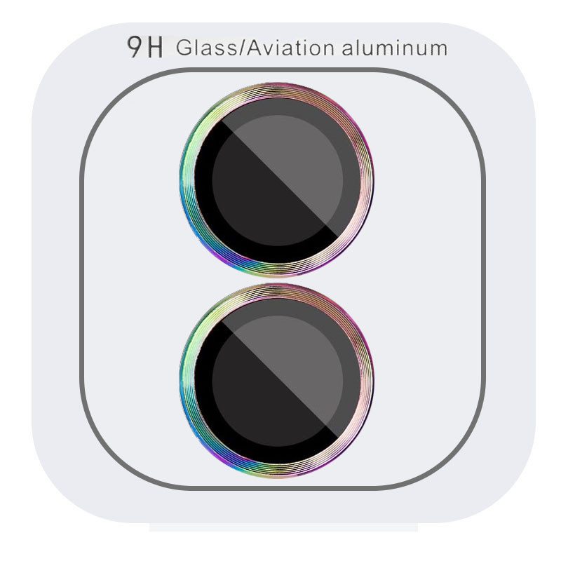 Защитное стекло Metal Classic на камеру (в упак.) для Apple iPhone 16 (6.1") / 16 Plus (6.7") Херсон - зображення 1