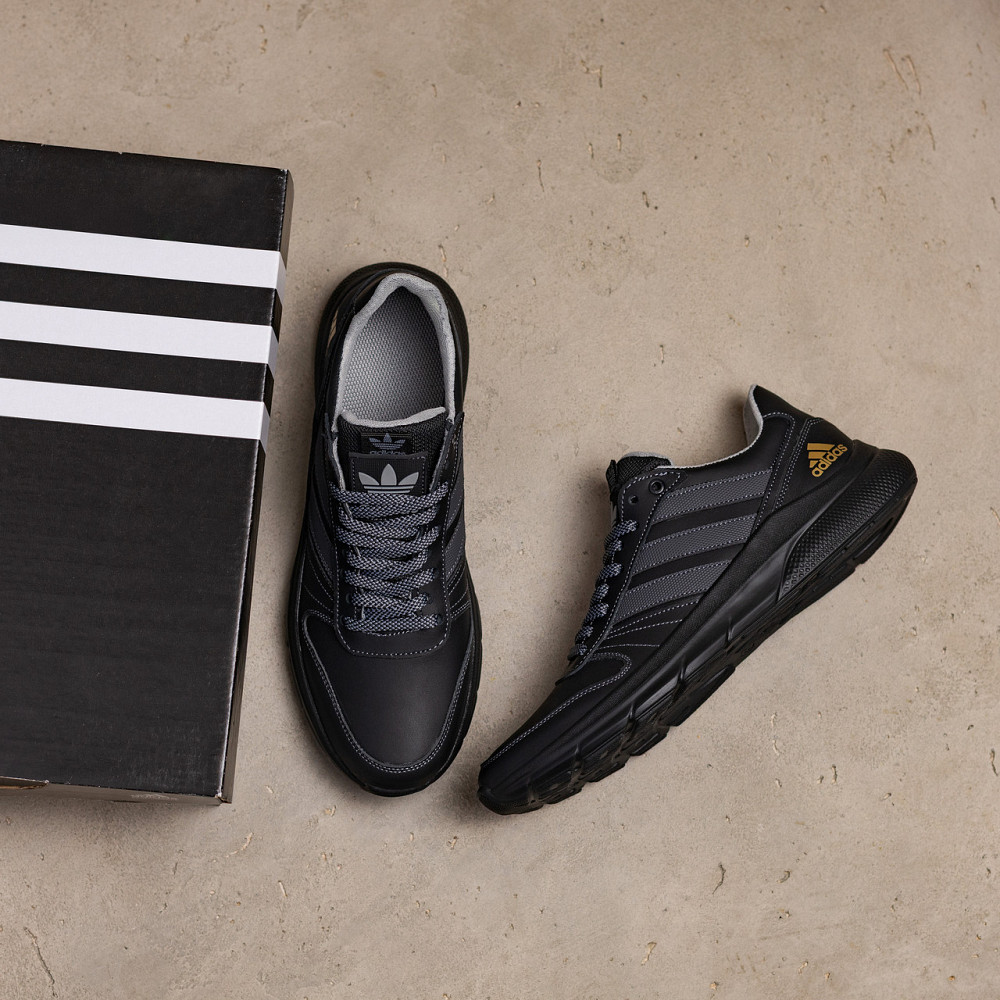 Мужские кожаные кроссовки A - Grey Киев - изображение 7