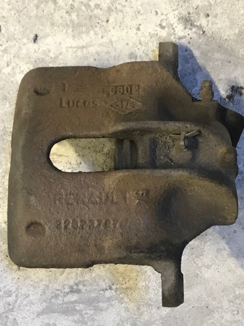 Бу суппорт тормозной передний правый Renault Laguna 1, 7701205833 Кропивницький - зображення 1