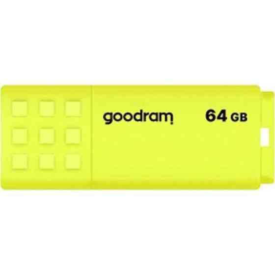 Флеш пам'ять GOODRAM UME2 64Gb Yellow (UME2-0640Y0R11) Харків