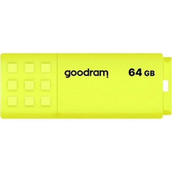 Флеш пам'ять GOODRAM UME2 64Gb Yellow (UME2-0640Y0R11) Харьков - изображение 2