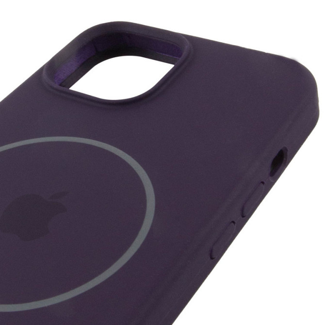 Чехол Silicone Case Full Protective (AA) with MagSafe для Apple iPhone 15 (6.1") Херсон - зображення 4