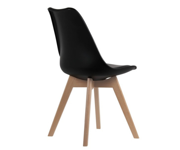 Стілець Тор м'який обідній чорний Днепр - изображение 3