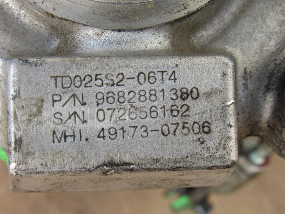 Турбина Peugeot Partner 1.6 HDI 2009-2015 (9682881380) Ковель - зображення 4