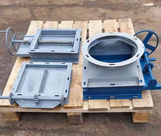 Задвижка реечная 200х200, шиберный затвор , шибер нории Київ