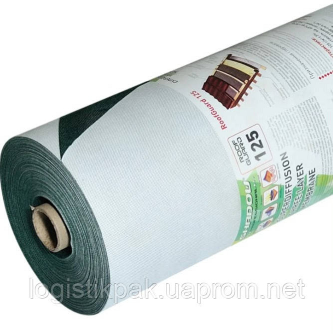 Гидроизоляционная мембрана 125 г/м² (1,5*50) ТМ "Shadow" Харків - зображення 2