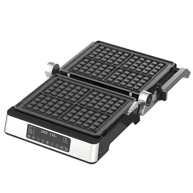 Мультигриль Magio MG-356 2400 ВТ серебристый Київ - зображення 3