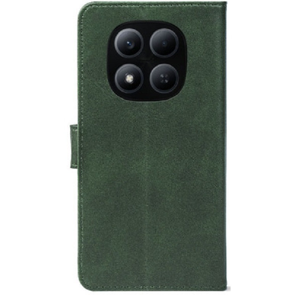 Чохол-книжка Crazy Horse Clasic для Xiaomi Redmi Note 15 Pro+ 5G/Poco M8 Pro 5G Dark Green (Front) Харків - зображення 2