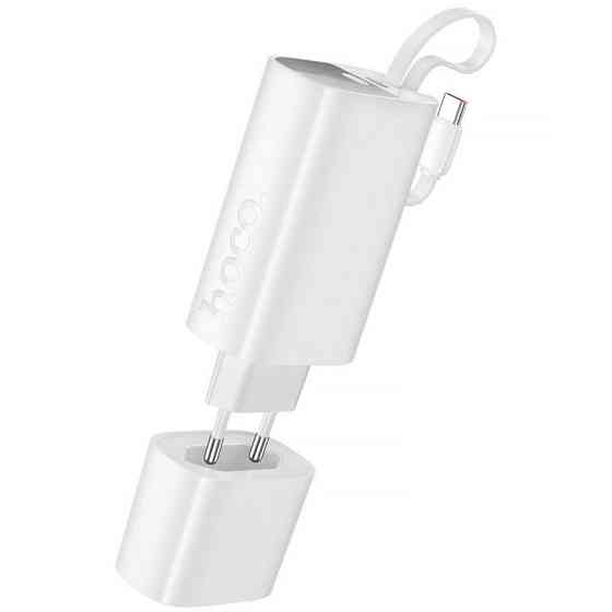 Портативное ЗУ Power Bank Hoco J148 Handy PD20W with cable 5000 mAh Херсон