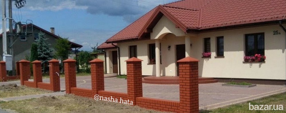 Бетонні клінкерні стовпи та підмурування на паркан, імітація цеглини.Ціна. Бровари,Київська область. Бровари - зображення 5