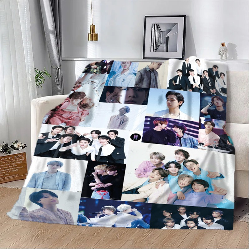 Плед 3D BTS 20222328_A 10602 160х200 см Київ - зображення 1