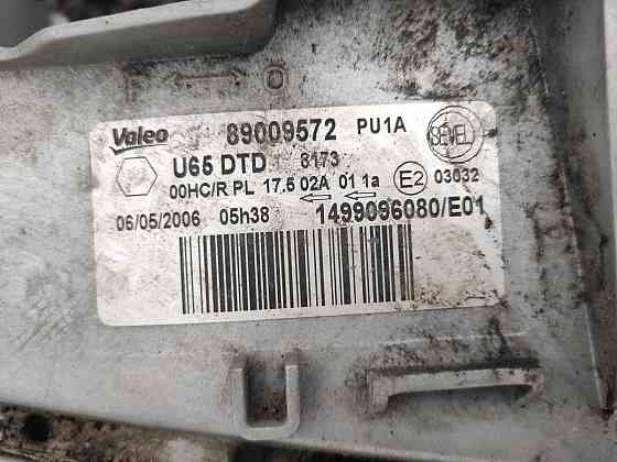 Фара правая Fiat Scudo 2004-2006 Ковель