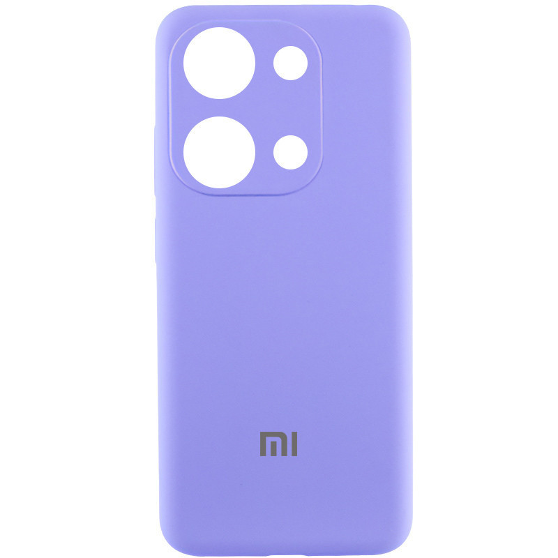 Чехол Silicone Cover Lakshmi Full Camera (AAA) with Logo для Xiaomi Redmi Note 13 4G Херсон - зображення 1