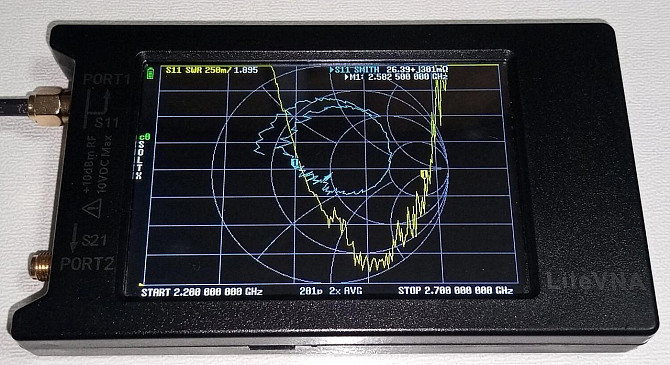 Антенна 2400-2600MHz 16dBi, до 30W, кабель 2 м RP SMA, направленная, дальнего действия (10831) Дніпро - зображення 4