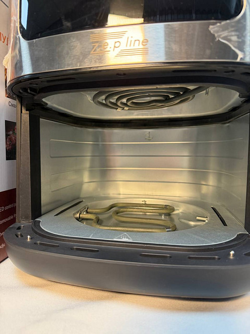 Аэрогриль мультипечь на два тэна с силиконовой формой Zepline ZP-00234 6.5 л 4200 Вт Киев - изображение 7