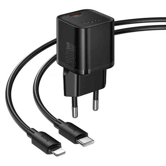 СЗУ Hoco N66 Ingenious PD35W (1USB-C) + кабель Type-C to Lightning Херсон