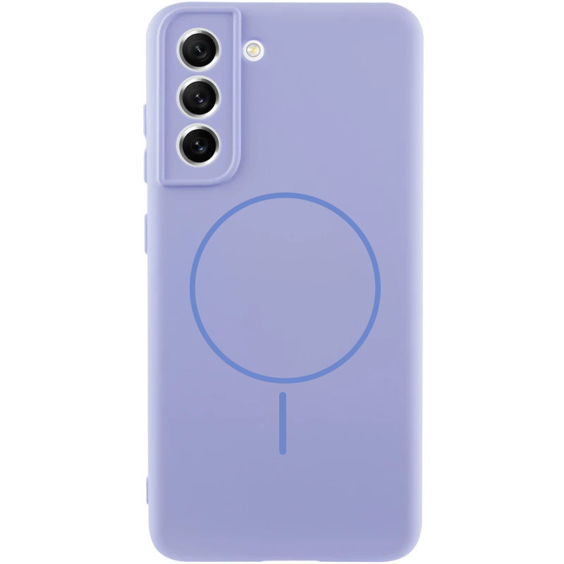 Чехол Silicone Cover Lakshmi Full Camera (AA) with Magnetic Fit для Samsung Galaxy S21 FE Херсон - изображение 1