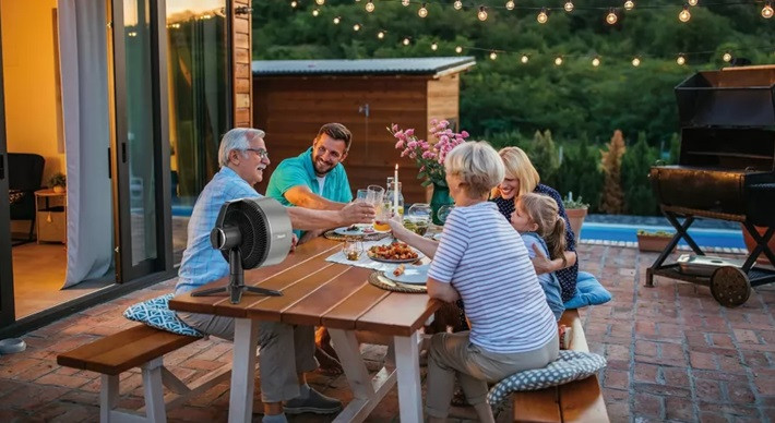 Вентилятор настольный Shark FlexBreeze FA150EU 36 Вт черный Київ - зображення 7