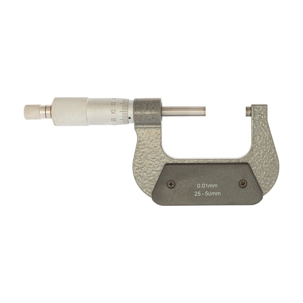Микрометр MASTERTOOL 25-50 мм точность 0.01 мм 30-0622 Харків - зображення 3