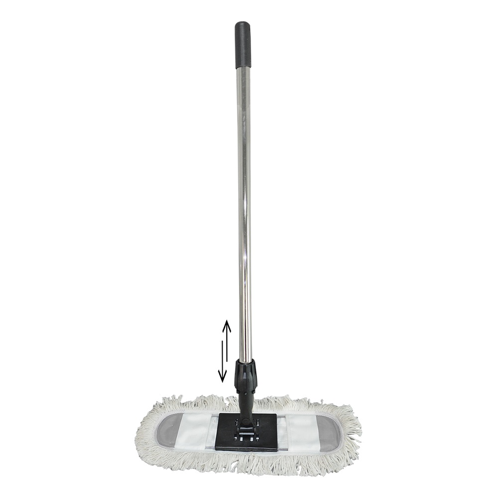 Швабра ворсистая 40см на хром. палки Д 10803 Київ - зображення 1