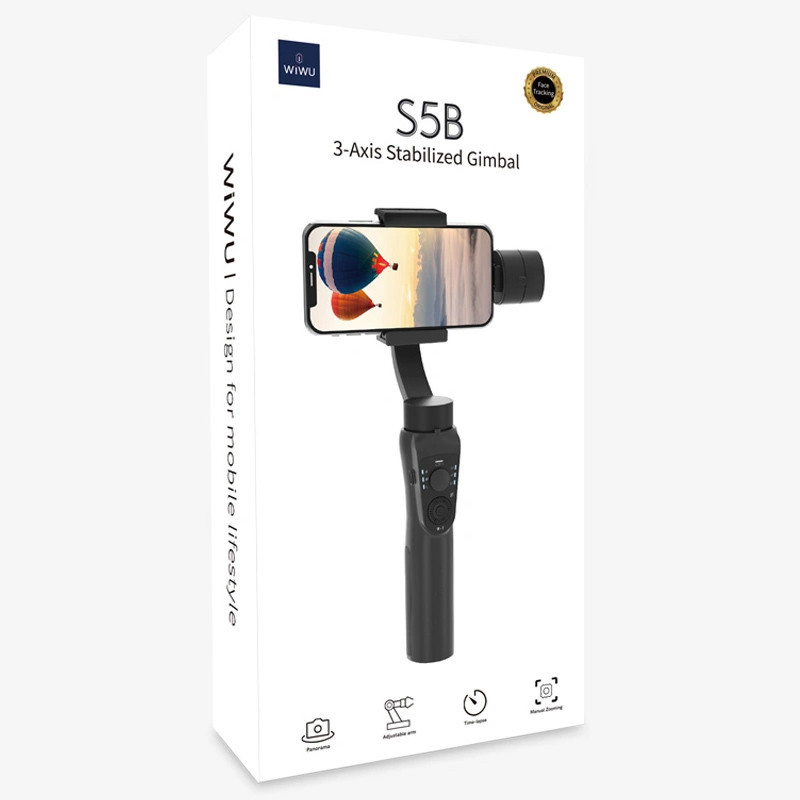 Стабилизатор WIWU S5B Three-Axis Motorized Gimba Stabilizer Херсон - зображення 6